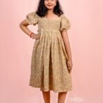 Yellow Printed Dress