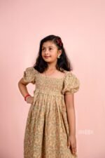 Yellow Printed Dress - Image 6