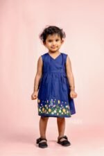 Overlap Embroidered Dress - Image 5