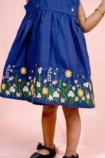 Overlap Embroidered Dress - Image 6