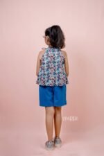 Knitted Blue Skorts - Image 4