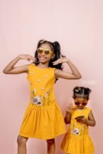 Low Waist Embroidered Dress - Image 6