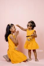 Low Waist Embroidered Dress - Image 4