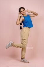 Knitted Blue Fancy Top - Image 4