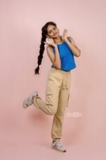 Knitted Blue Fancy Top - Image 6