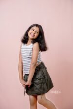 White and Green Crop Top - Image 3