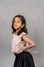 Peach Pink Frilled Top - Image 6