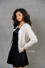 Heavy Thread Fleece Ecru Jacket - Image 2