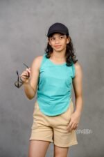 Knitted Beige Shorts - Image 5