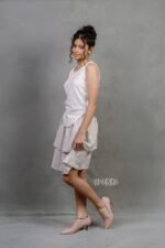 Smocking Frilled Skirt - Image 5