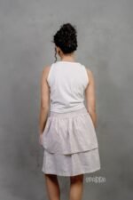 Smocking Frilled Skirt - Image 4