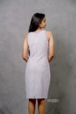 Heavy Thread Fleece Lilac Formal Dress - Image 6