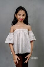 Printed Beige Yellow Top - Image 5