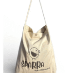 Twill printed tote bag