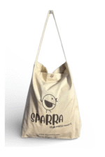 Twill printed tote bag