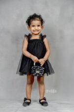 Black Netted Dress - Image 3