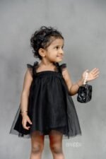 Black Netted Dress - Image 5